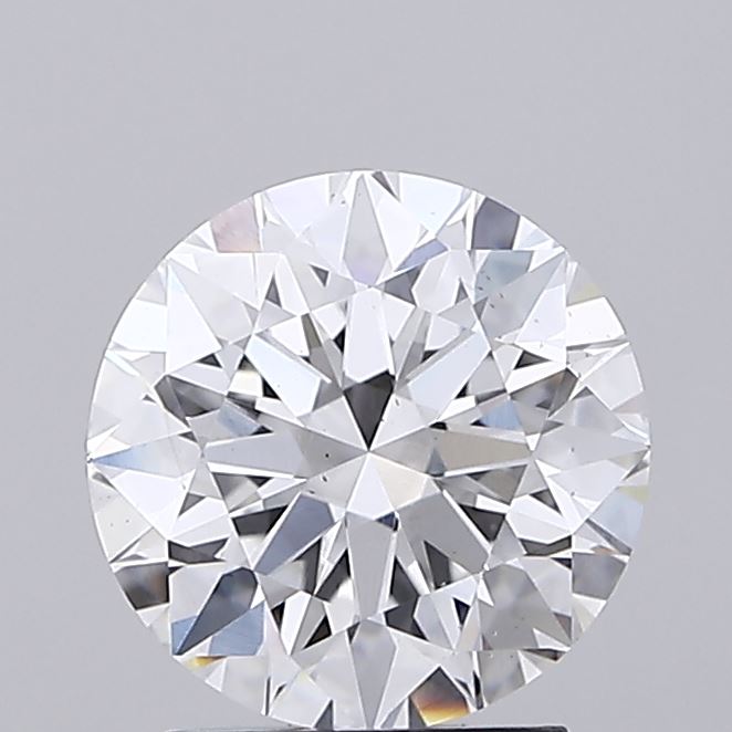 2.18 Carat Round Cut Lab Diamond