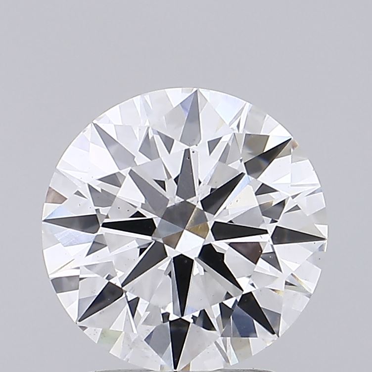 2.37 Carat Round Cut Lab Diamond