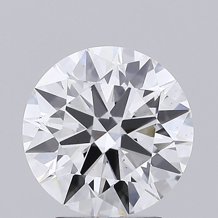 2.42 Carat Round Cut Lab Diamond