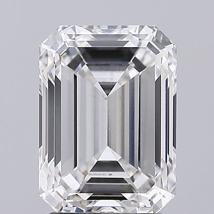 2.8 Carat Emerald Cut Lab Diamond