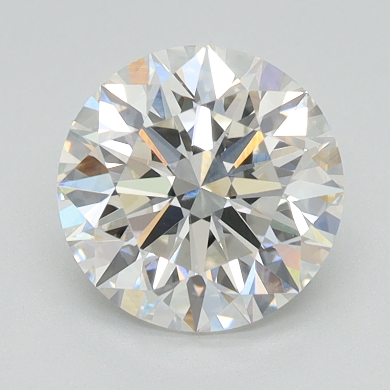 1.61 Carat Round Cut Lab Diamond