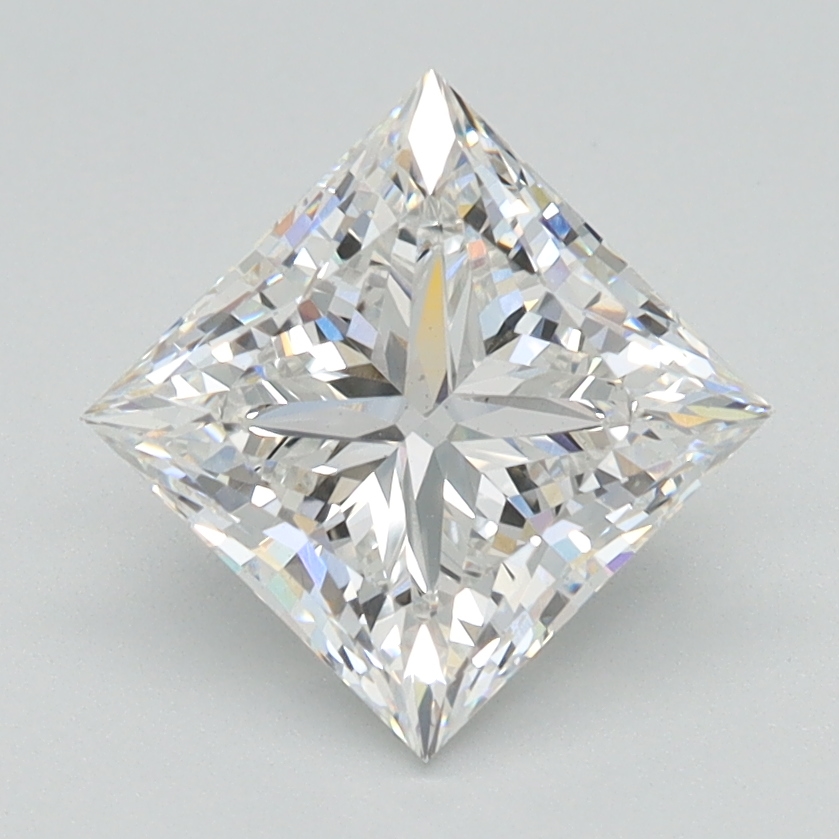 1.83 Carat Princess Cut Lab Diamond