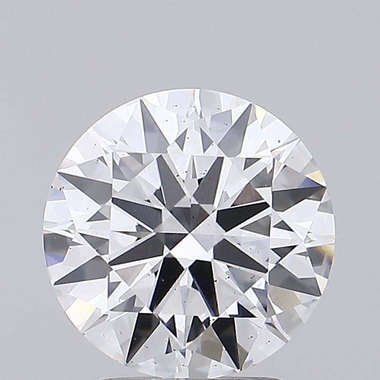 2.8 Carat Round Cut Lab Diamond