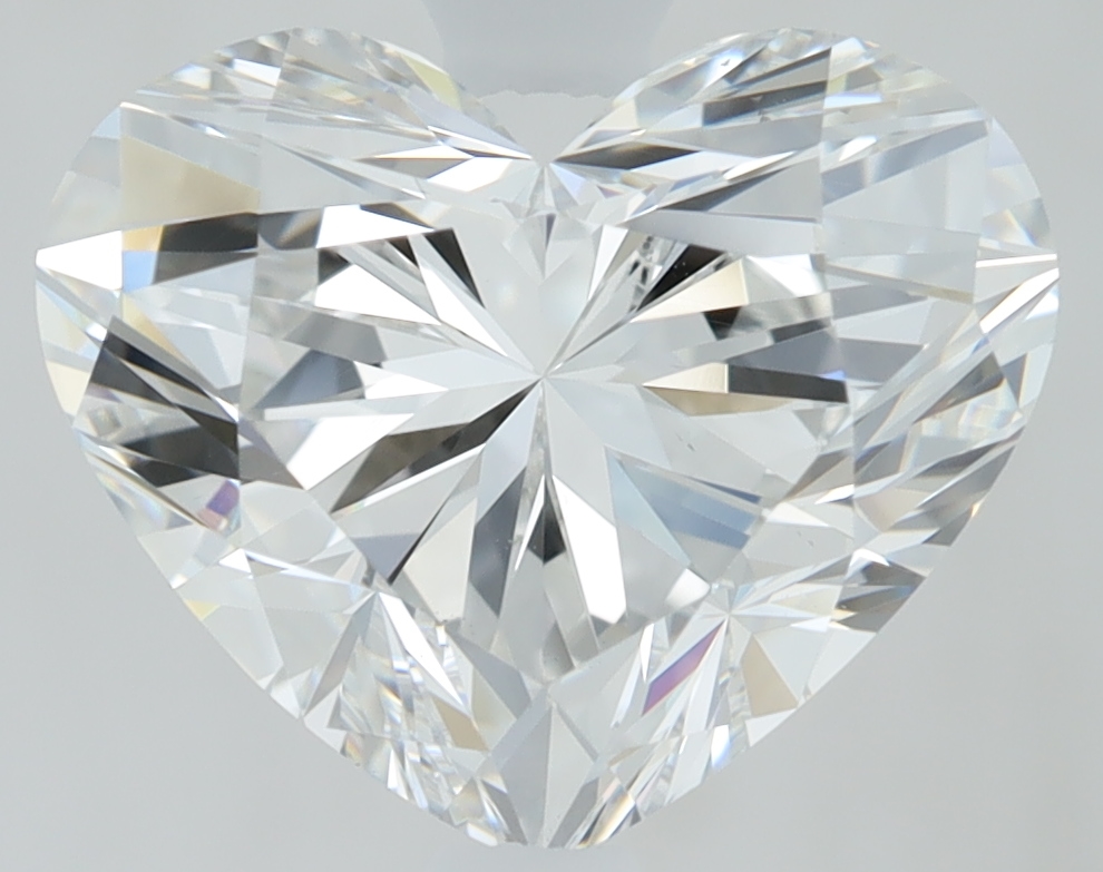 2.51 Carat Heart Cut Lab Diamond