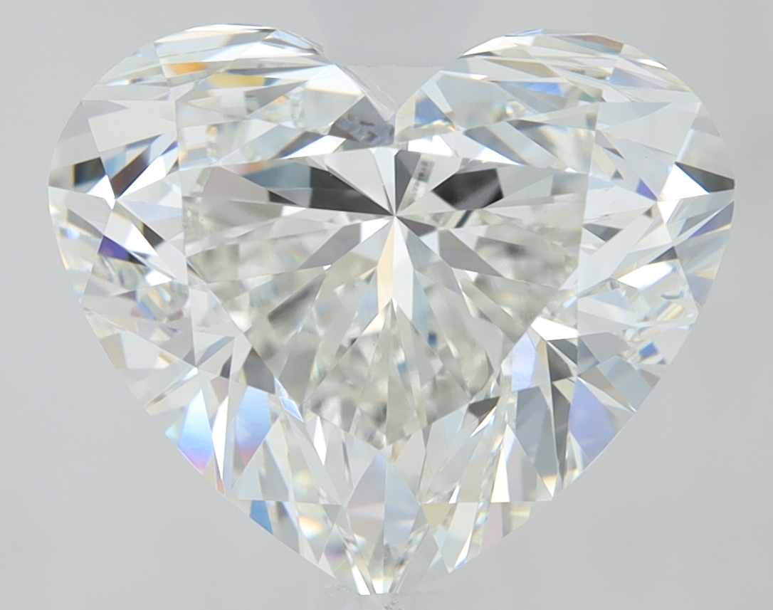 2.7 Carat Heart Cut Lab Diamond