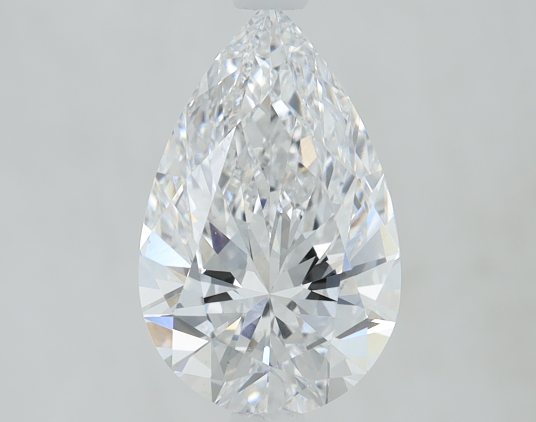 1.85 Carat Pear Cut Lab Diamond