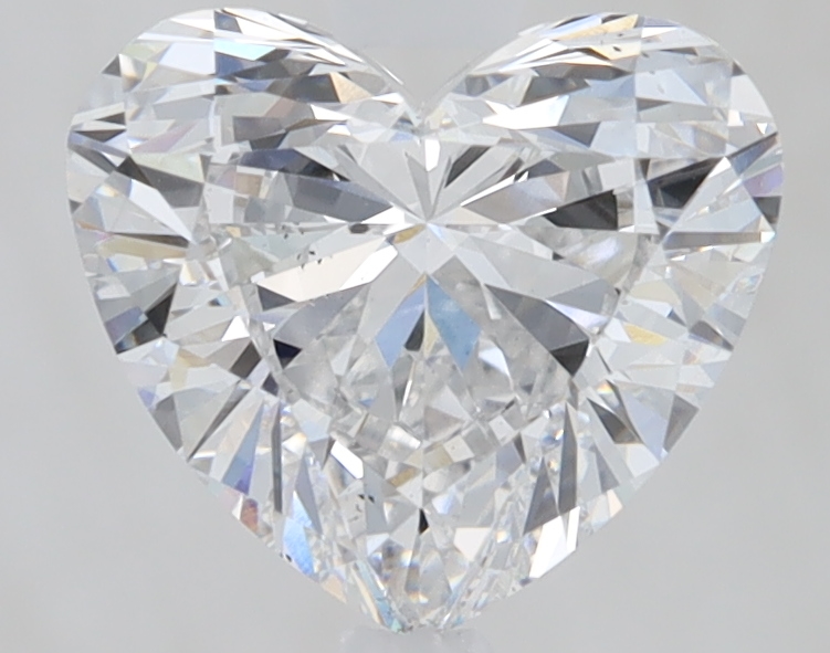 1.77 Carat Heart Cut Lab Diamond