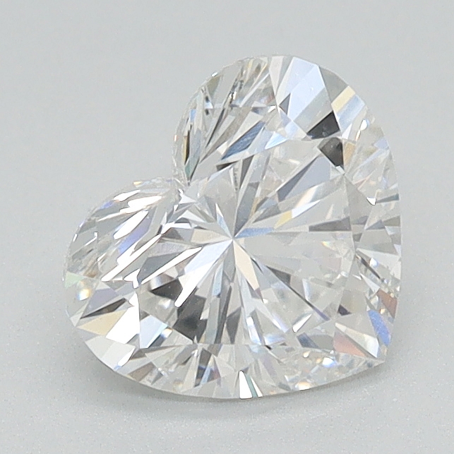 0.96 Carat Heart Cut Lab Diamond