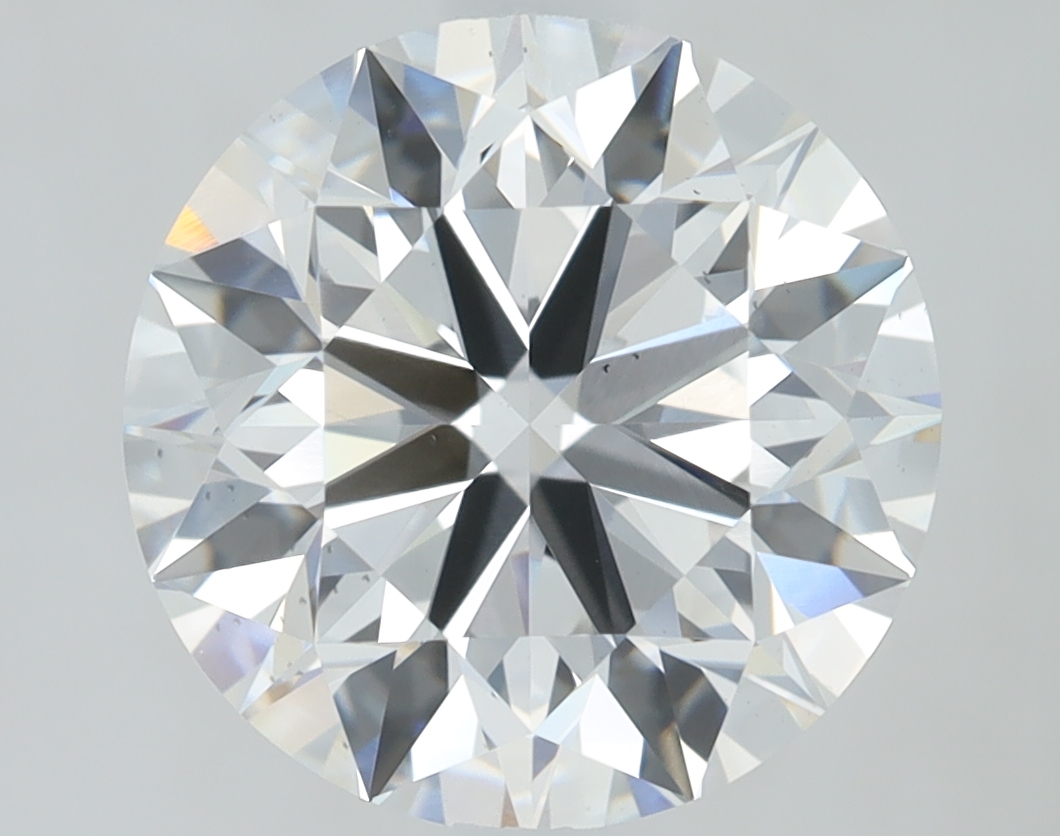 2.3 Carat Round Cut Lab Diamond