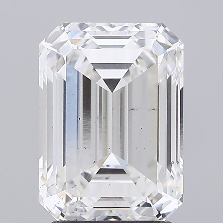 3.14 Carat Emerald Cut Lab Diamond