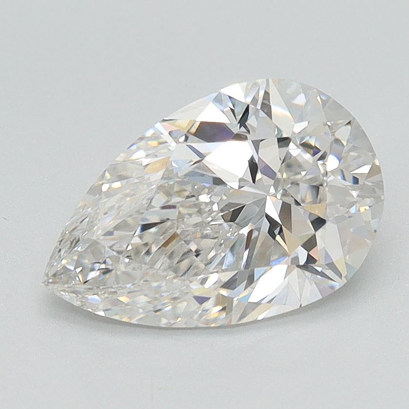 1.46 Carat Pear Cut Lab Diamond