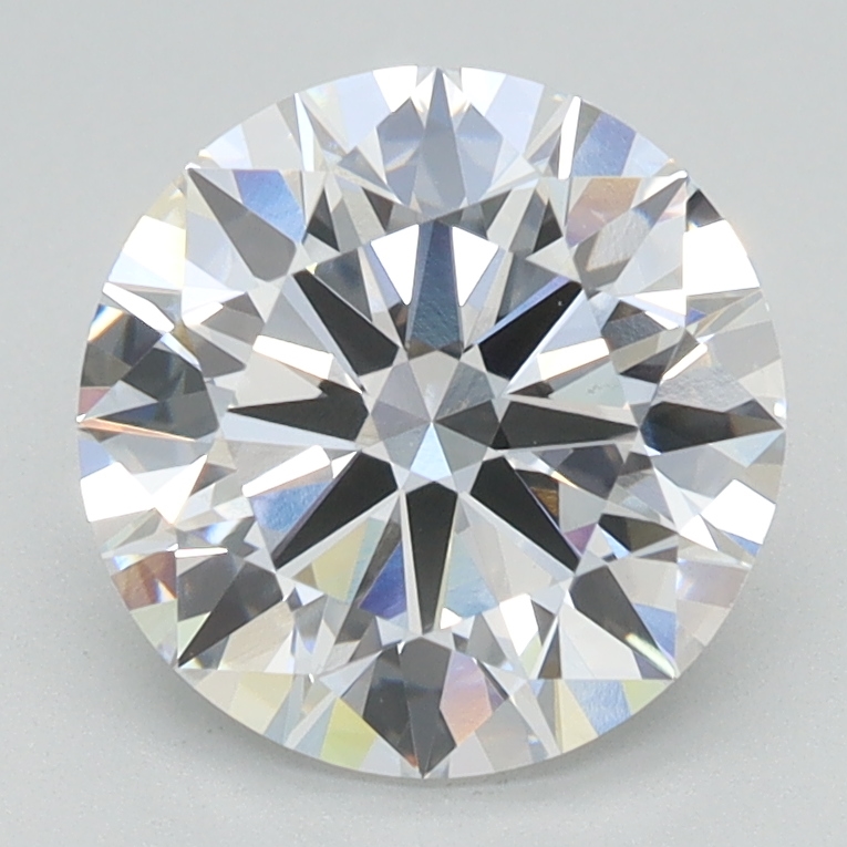 2.3 Carat Round Cut Lab Diamond