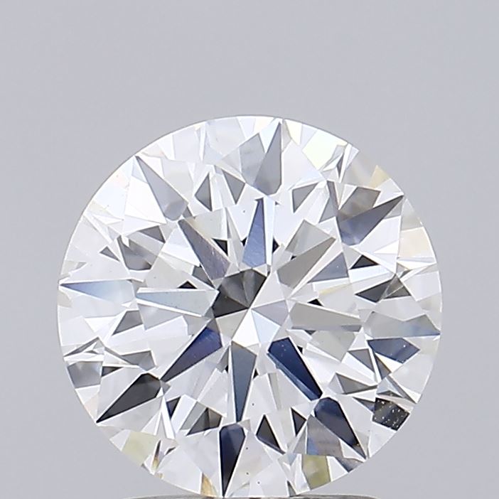 2.38 Carat Round Cut Lab Diamond