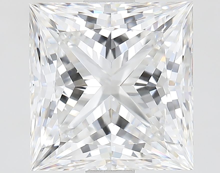 2.5 Carat Princess Cut Lab Diamond