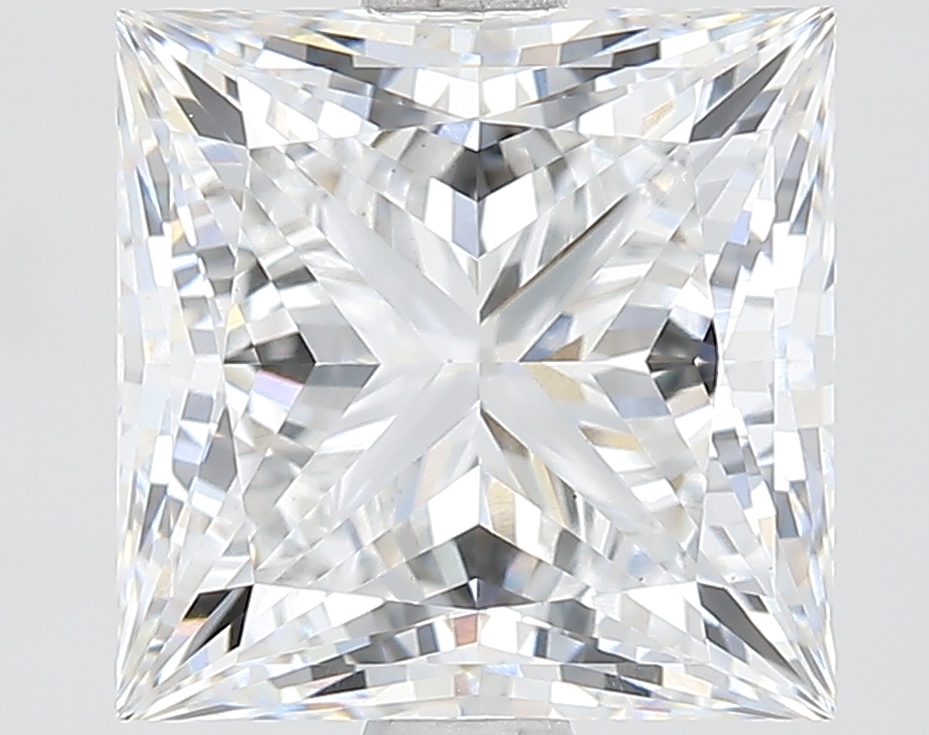 2.55 Carat Princess Cut Lab Diamond