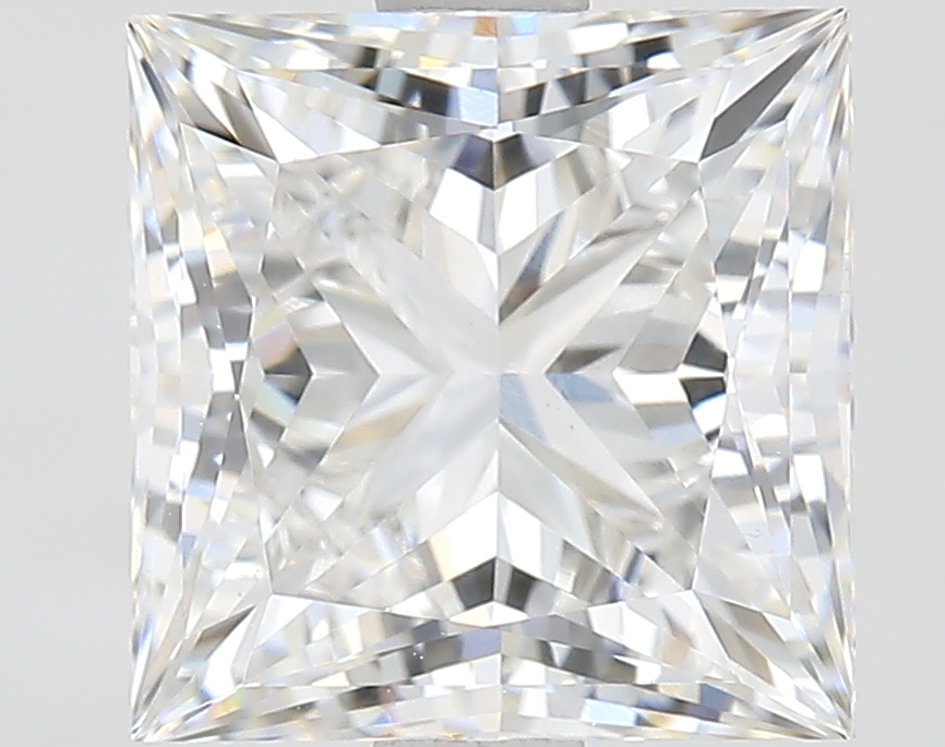 2.51 Carat Princess Cut Lab Diamond