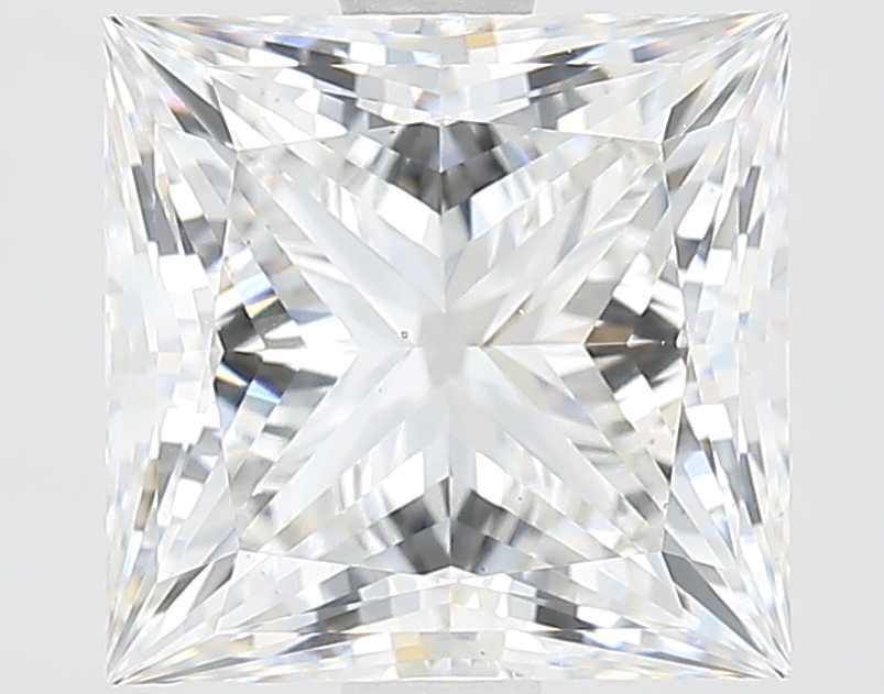 2.55 Carat Princess Cut Lab Diamond