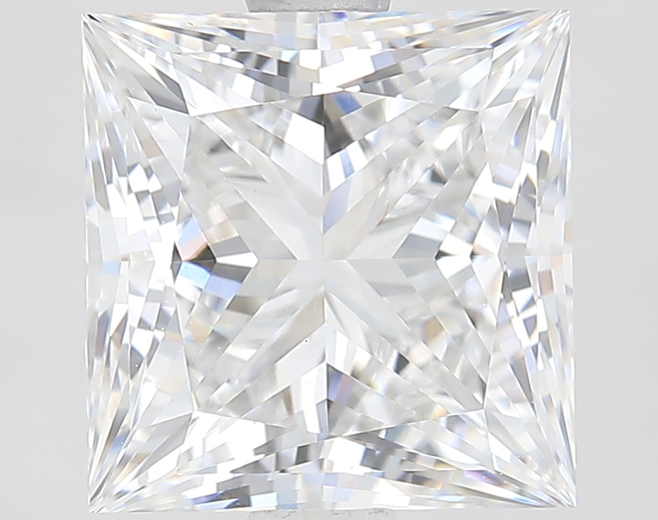 2.58 Carat Princess Cut Lab Diamond