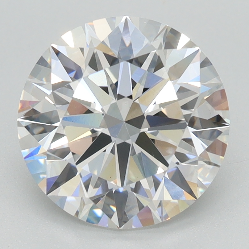 2.88 Carat Round Cut Lab Diamond