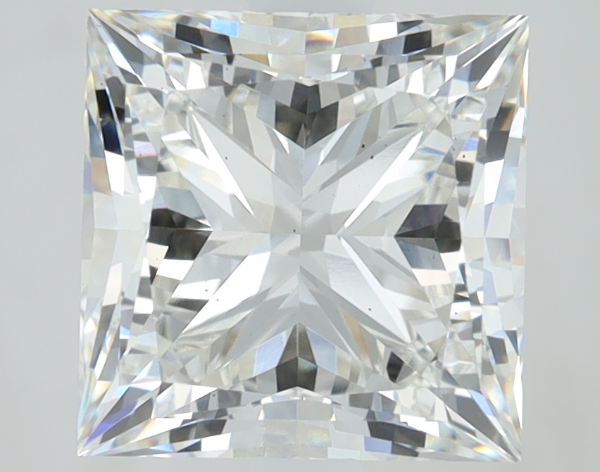 2.88 Carat Princess Cut Lab Diamond