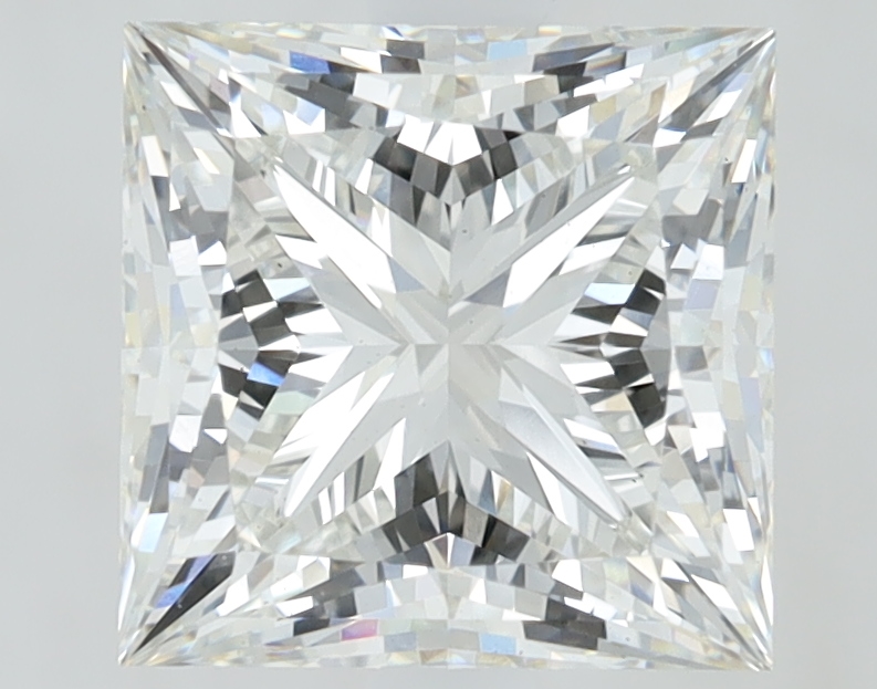 2.55 Carat Princess Cut Lab Diamond