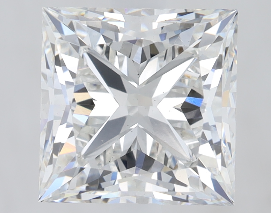 2.62 Carat Princess Cut Lab Diamond