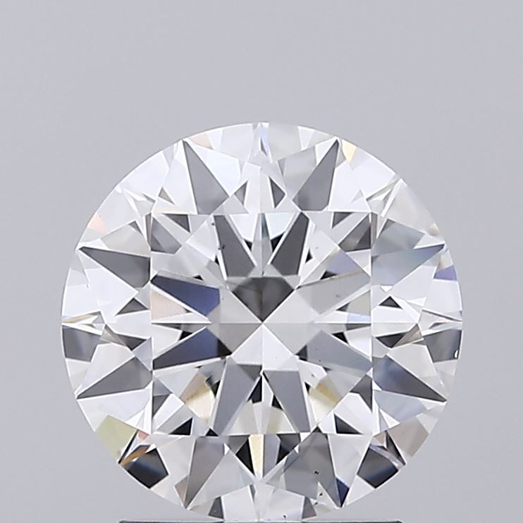 2.23 Carat Round Cut Lab Diamond