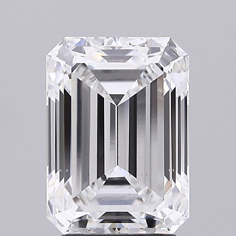 3.11 Carat Emerald Cut Lab Diamond