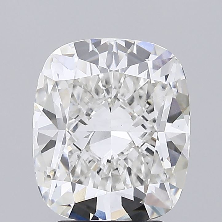 3.21 Carat Cushion Cut Lab Diamond