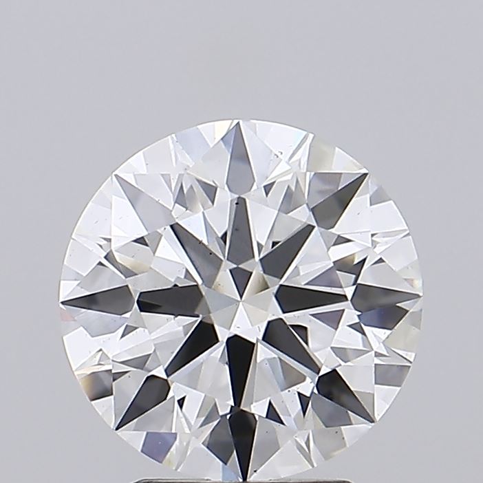 2.68 Carat Round Cut Lab Diamond