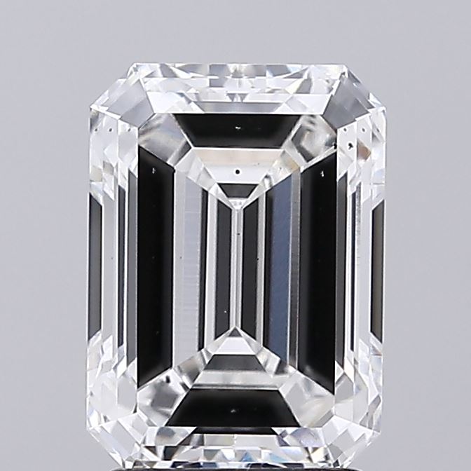 2.66 Carat Emerald Cut Lab Diamond