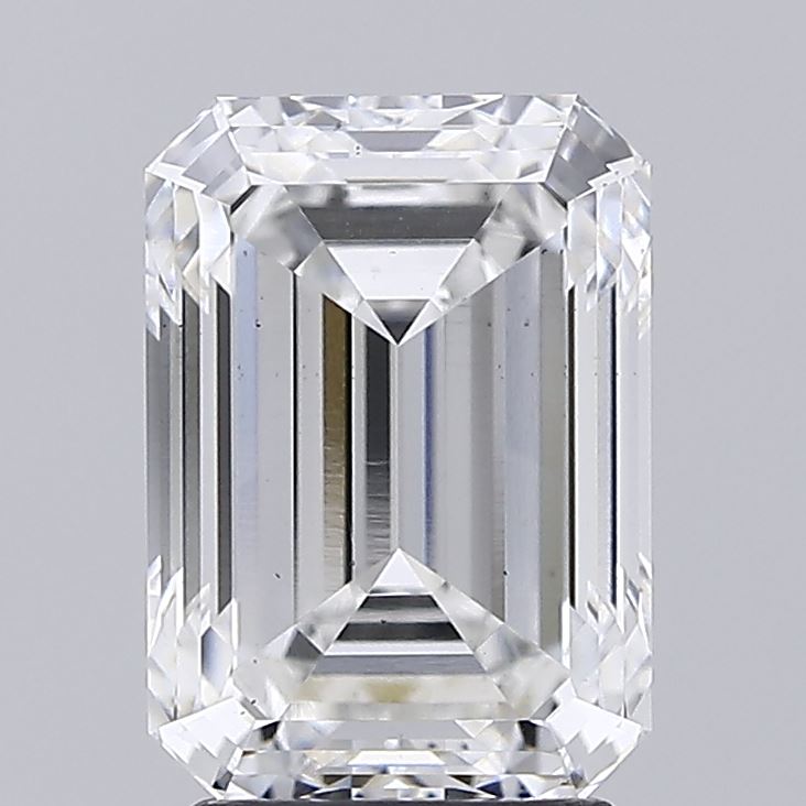 3.28 Carat Emerald Cut Lab Diamond