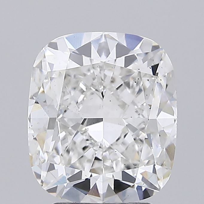 3.66 Carat Cushion Cut Lab Diamond