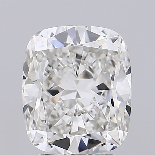 3.22 Carat Cushion Cut Lab Diamond