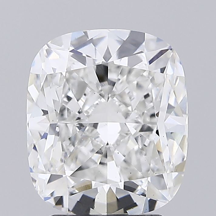 3.21 Carat Cushion Cut Lab Diamond