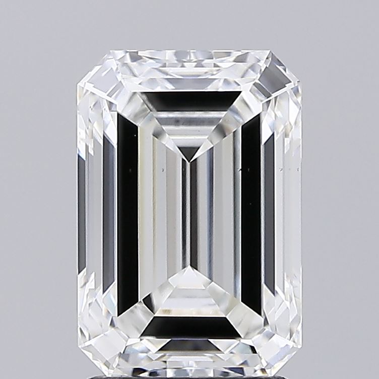 2.63 Carat Emerald Cut Lab Diamond