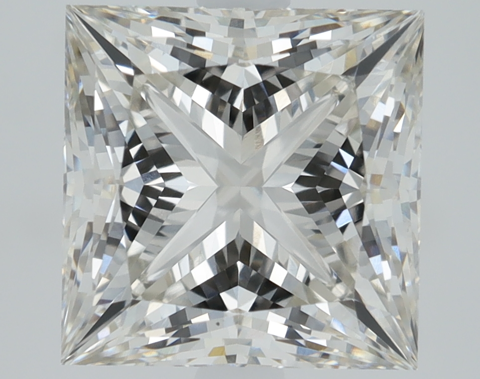 2.63 Carat Princess Cut Lab Diamond