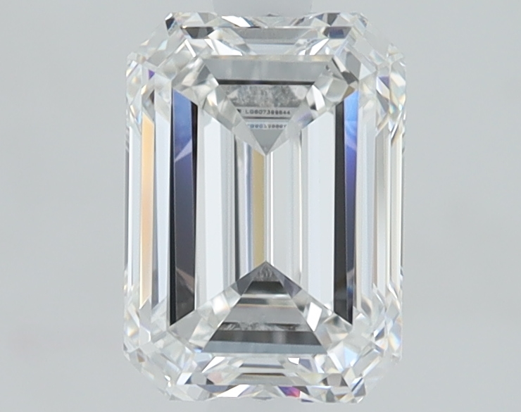 1.51 Carat Emerald Cut Lab Diamond