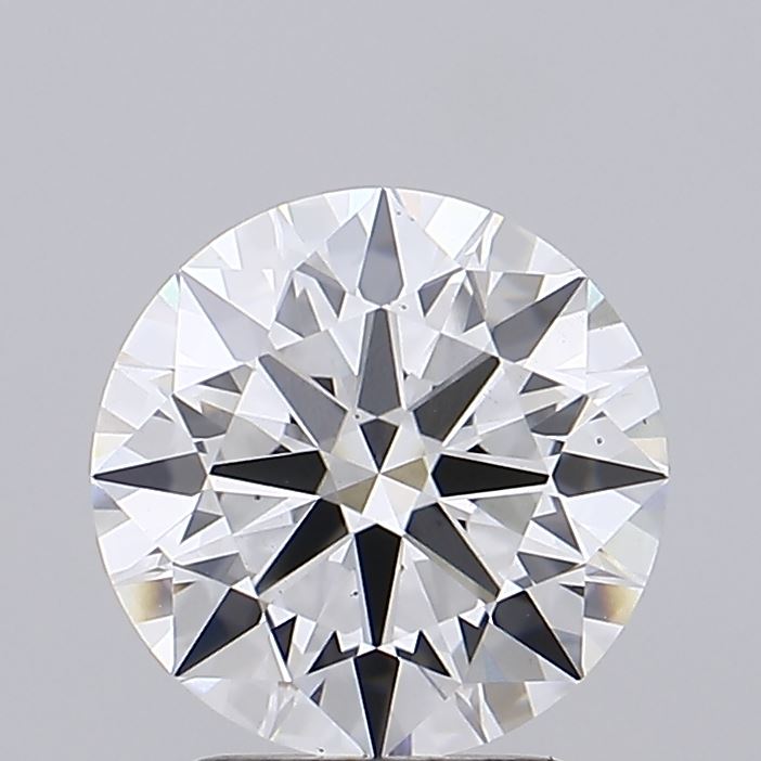 2.55 Carat Round Cut Lab Diamond