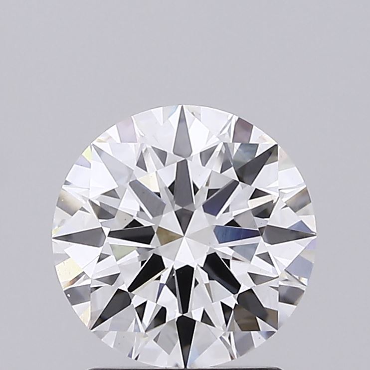 1.74 Carat Round Cut Lab Diamond