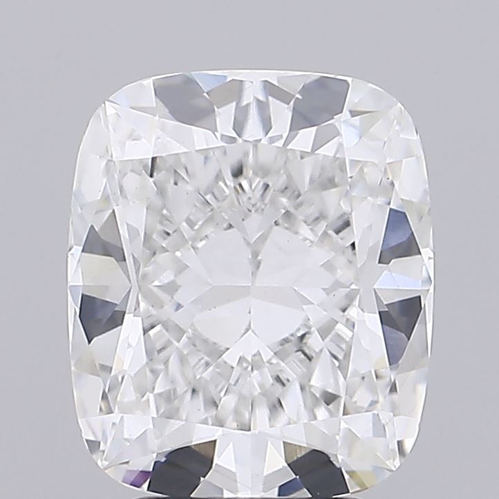 3.24 Carat Cushion Cut Lab Diamond