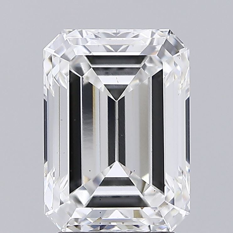 3.21 Carat Emerald Cut Lab Diamond