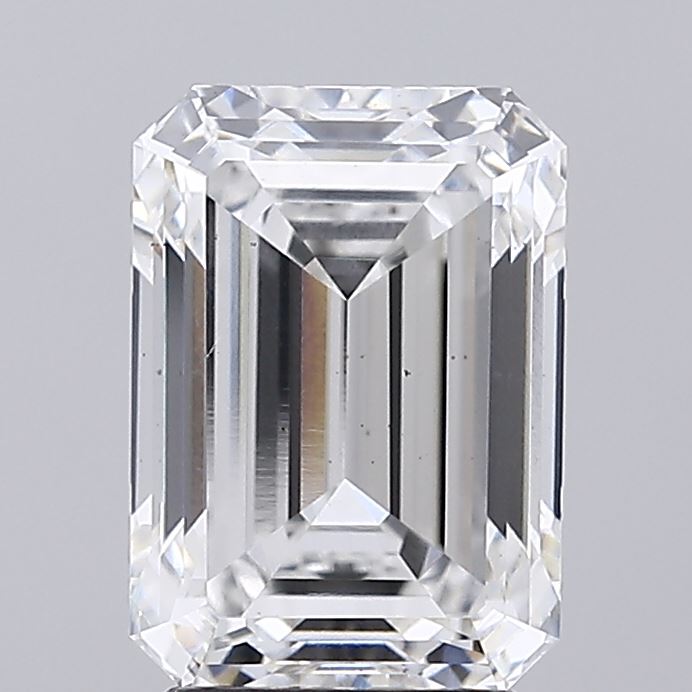 3.16 Carat Emerald Cut Lab Diamond