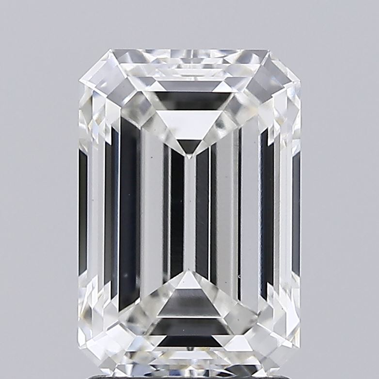 2.51 Carat Emerald Cut Lab Diamond