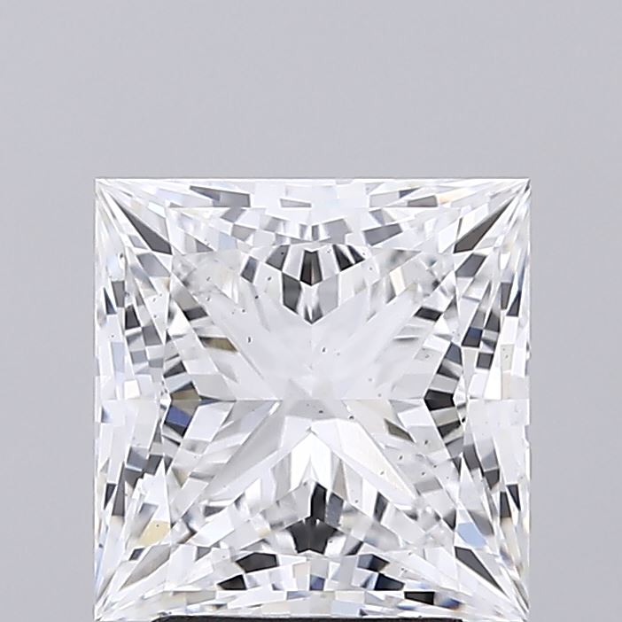 3.14 Carat Princess Cut Lab Diamond