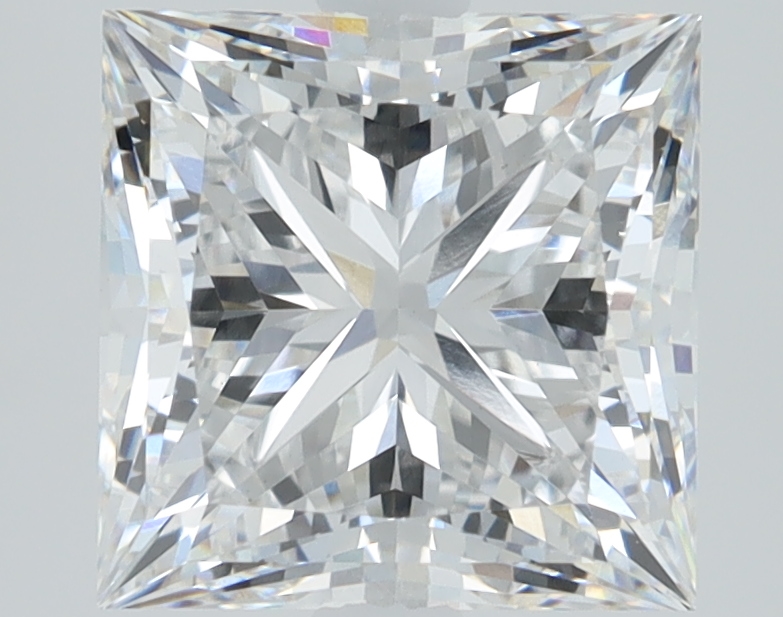 2.51 Carat Princess Cut Lab Diamond