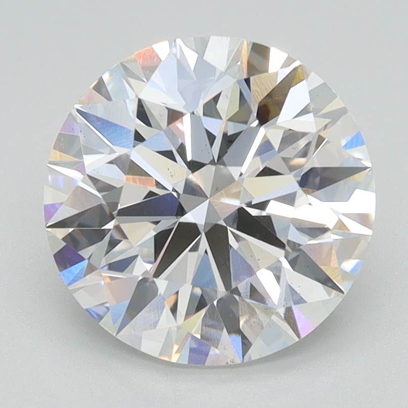 2.5 Carat Round Cut Lab Diamond