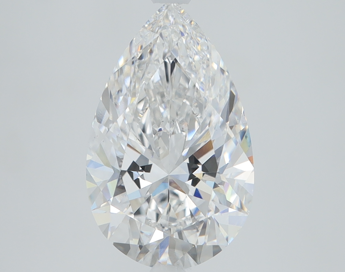 2.81 Carat Pear Cut Lab Diamond