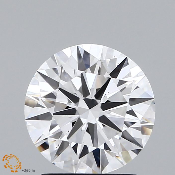 1.91 Carat Round Cut Lab Diamond