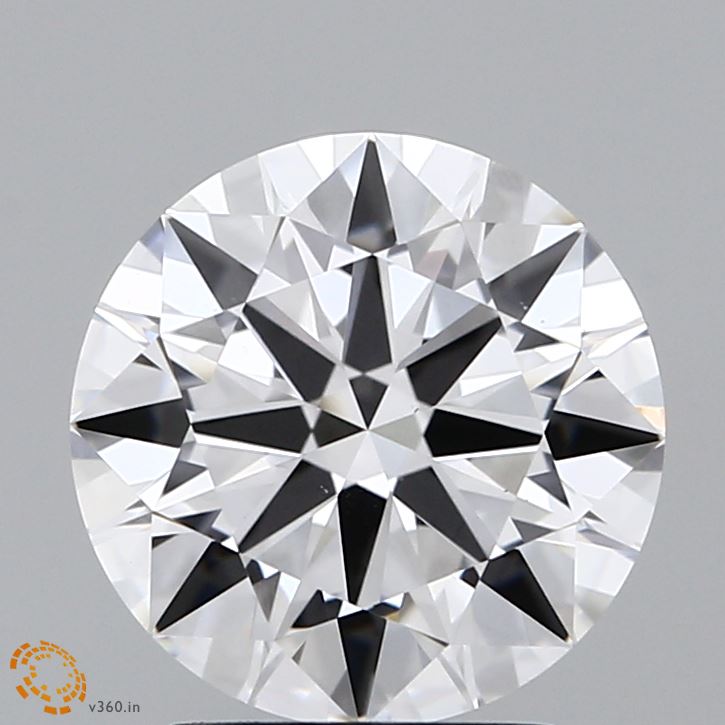 2.69 Carat Round Cut Lab Diamond